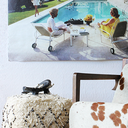 Обои под покраску Anaglypta Original Derby RD124 фото в интерьере Обои под покраску Anaglypta Original Derby RD124 фото в интерьере